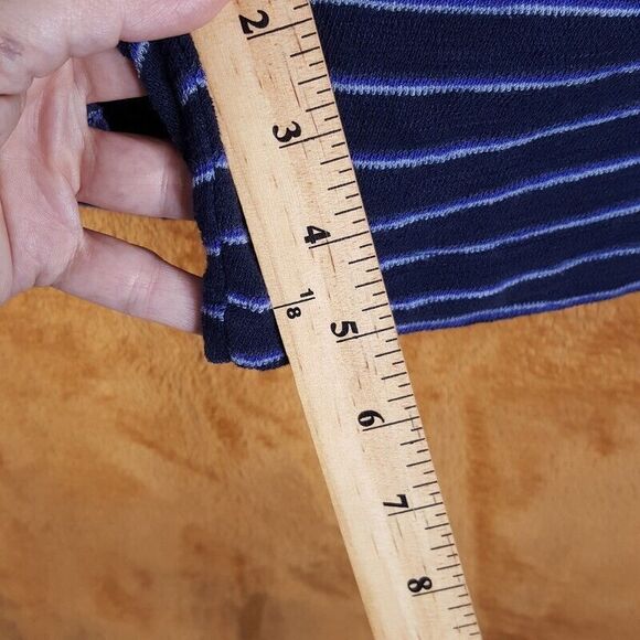 SOL ANGELES Mens Shorts Medium Blue Pull On CAPRI STRIPE Logo Drawstring $118 - Picture 9 of 10